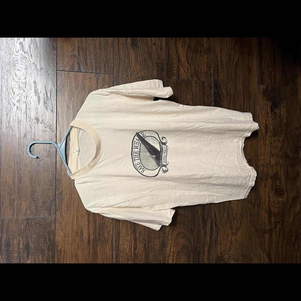 Vintage T-Shirt Save The Whale - General Whale Larry Foster